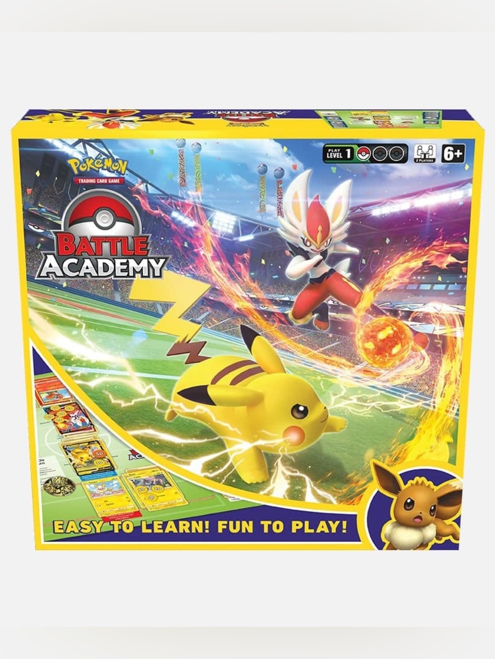 Battle Academy Kids Toy Game - Yellow Pikachu Edition